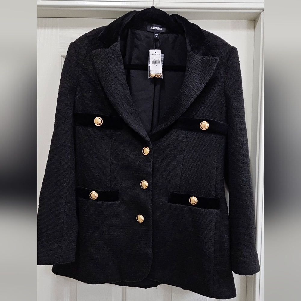 NWT black Express jacket